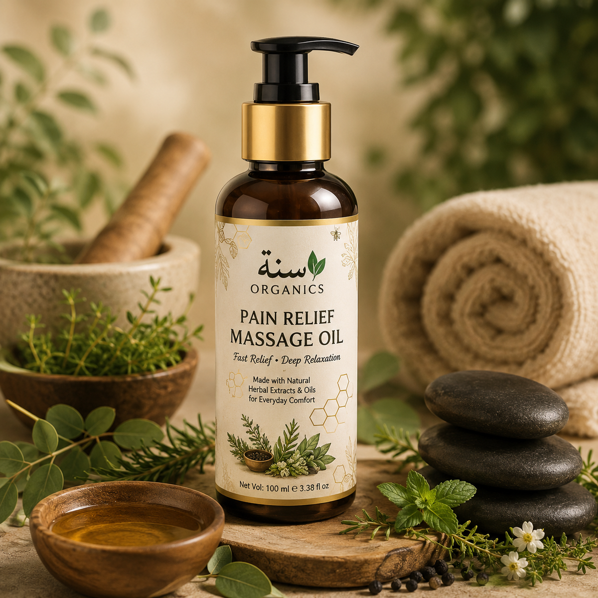 Pain Relief Massage Oils