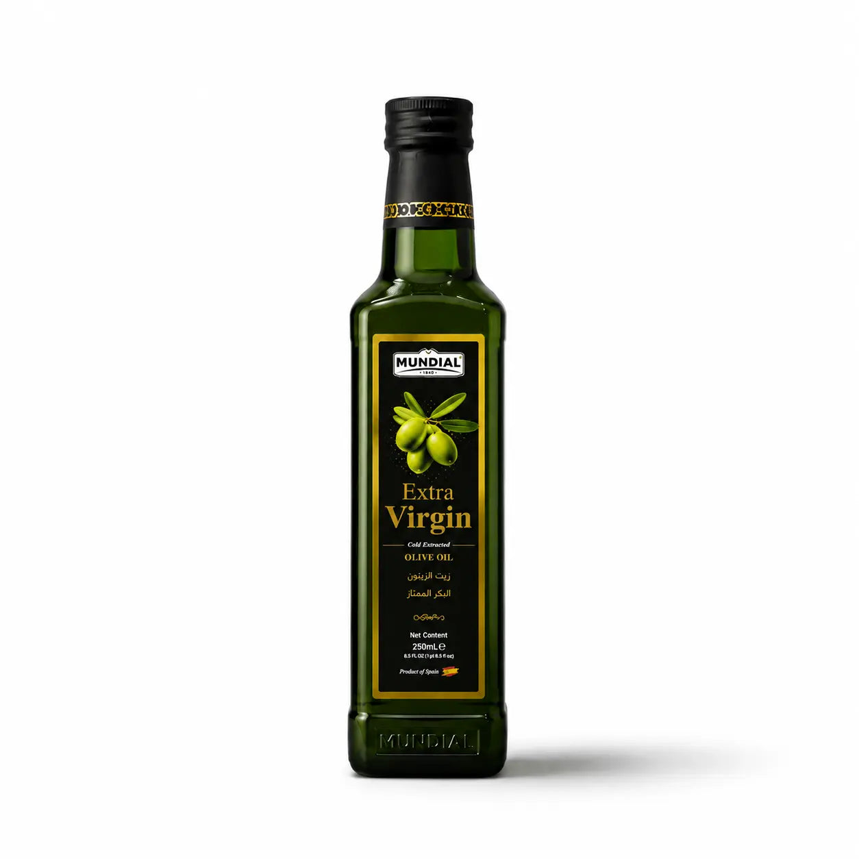 Mundial extra virgin olive oil bottle — Sunnah Organics Pakistan