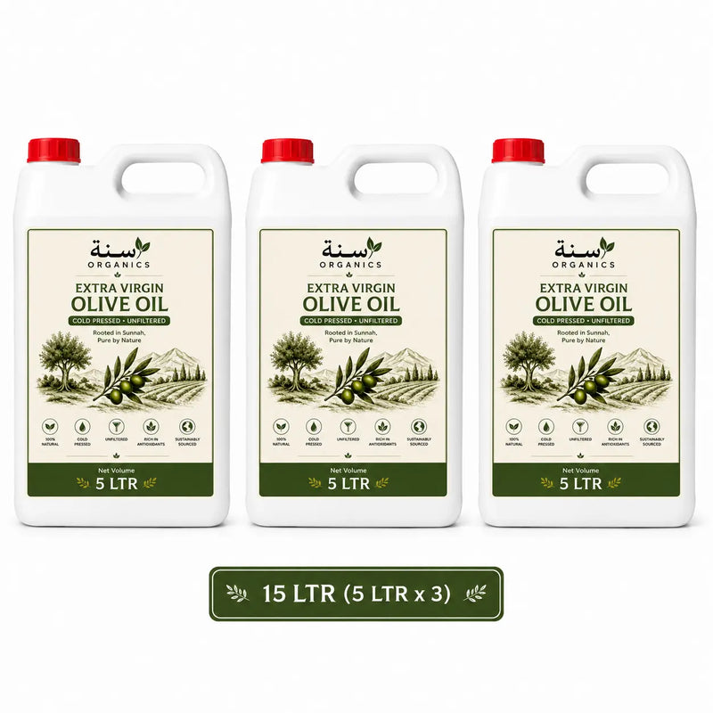 Extra Virgin Olive Oil — Cold Pressed & Unfiltered